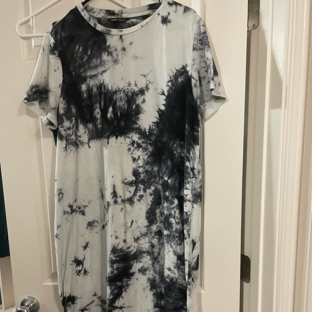 SHEIN maxi t shirt dress